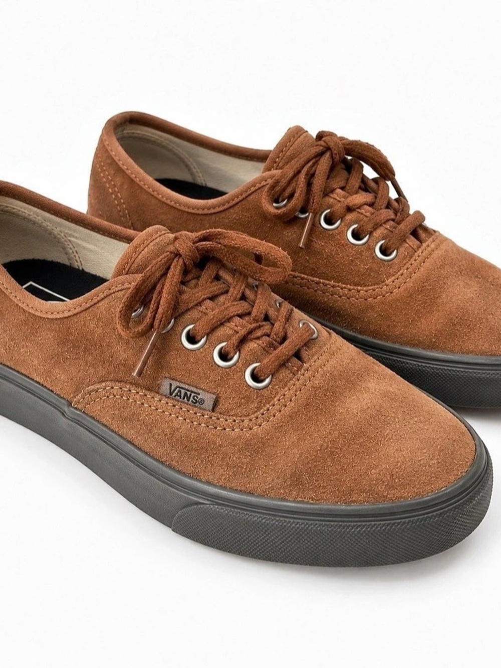 Vans Brown Suede Low Top Sneakers Women’s 5.5 / Men’s 4